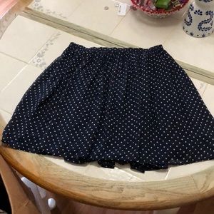 Polka dot skirt